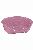 Pelech plast SIESTA DLX 4 ružový 61,5x45x21,5cm 1ks