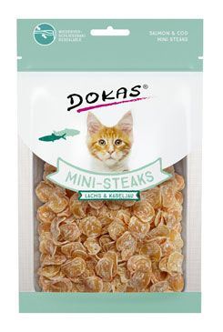Pochoutka Dokas-Losos a treska ministeaky pro kočky25g