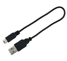 Svietiace obojok USB S - M 30-40 cm / 25 mm zelený