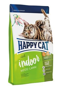 Happy Cat Supr.Indoor Fit & Well Weide-Lamm 10kg