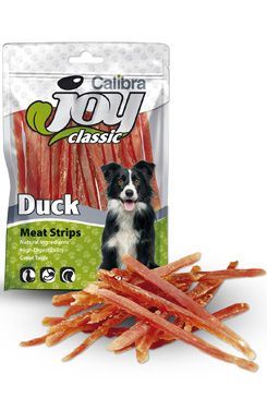 Calibra Joy Dog Classic Duck Strips 80g 12ks