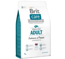 Brit Care Dog Grain-free Adult Salmon & Potato 2 balenia 12kg