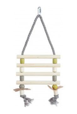 Rebrík pre vtáky povrazový drevené priečky 31cm Zolux