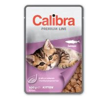 Calibra Cat vrecko Premium Kitten Salmon 100g