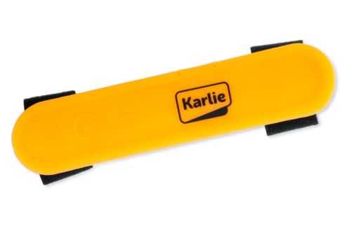 Karlie LED svetlo na obojok, vodítko, postroj s USB nabíjaním oranžovej 12x2,7cm