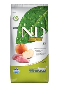 N & D PRIME CAT Adult Boar & Apple 10kg