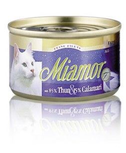 Miamor Cat Filet konzerva tuniak + kalamáre 100g