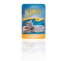 Schmusy Cat vrecko Fish tuniak + ryža 100g