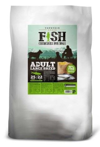 Topstein Fish Crunchies Adult Large Breed 2 balenia 15kg