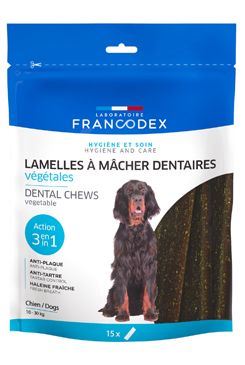 Francodex Weggy žuvacie plátky M pes 350g 15ks