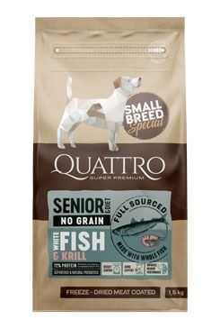 QUATTRO Dog Dry SB Senior / Diet Fish & Krill 1,5 kg