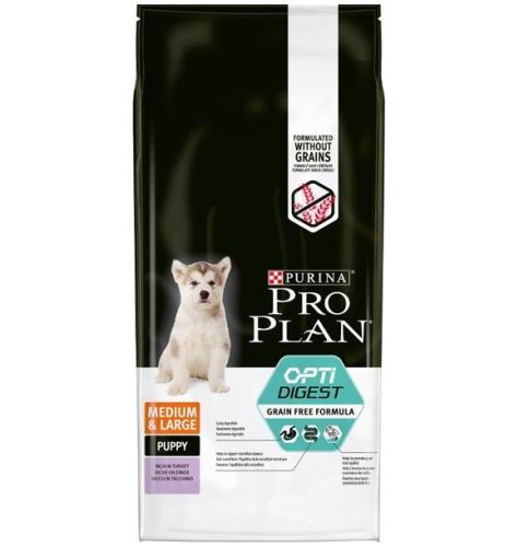 Purina Pro Plan Puppy Medium&Largegrain Free morka 12kg