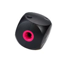 Hračka pes BUSTER Mini Cube čierna 10cm, S