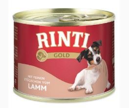 Rinti Dog Gold konzerva jahňa 185g