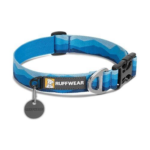 Ruffwear obojok pre psov, Hoopie Dog Collar, modrý, veľkosť S