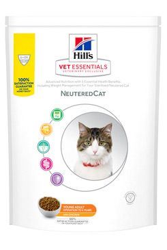 Hill's Feline VE Dry Young Adult Neutered Chicken 250g