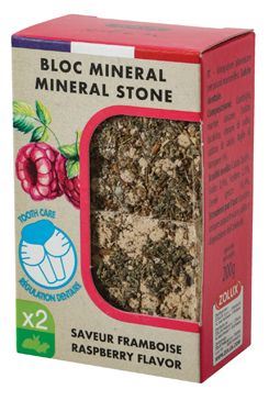 Minerálne kameň EDEN hlodavcami malina 2x100g Zolux