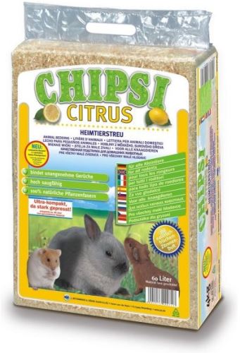 Chipsy lisované hobliny CITRUS 60 L