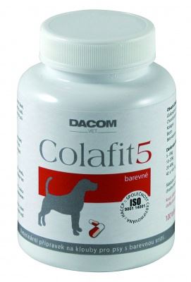 Colafit 5 pre farebné psy 100tbl.