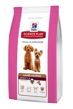 Hill 'Canine Dry Adult Small & Mini Lamb-Rice 1,5kg