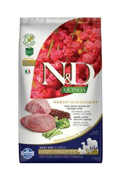 N & D Quinoa DOG Weight Management Lamb & Broccoli 2,5kg