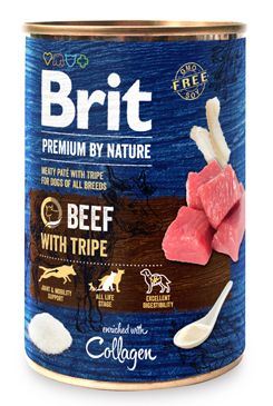 Brit Premium Dog by Nature konz Beef & Tripes 400g