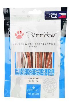 Perrito Chicken & Pollock Sandwich pre psov 100g