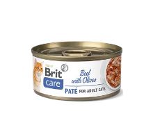 Brit Care Cat konz Paté Beef &amp; Olives 70g