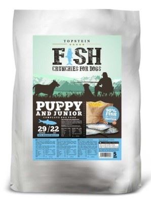Topstein Fish crunchies Puppy / Junior 15kg