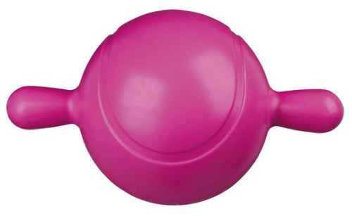 Loptu s čudlík, ružový, plávajúce termoplast.guma (TRP) 22 cm
