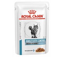 Royal Canin VD Cat Sensitivity Control Chicken &amp; Rice Pouch 12x85g