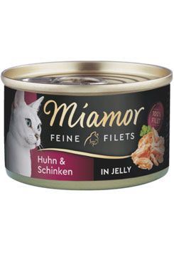 Miamor Cat Filet konzerva kura + šunka 100g
