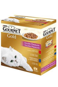 Gourmet Gold Mltp konz. mačka kúsky duš.a gril.8x85g