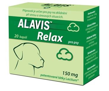Alavis Relax pre psov 150mg 20cps