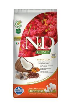 N & D Quinoa DOG Skin & Coat Herring & Coconut 7kg