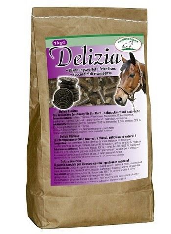 Pochúťka pre kone Delizia sladkého drievka 1kg