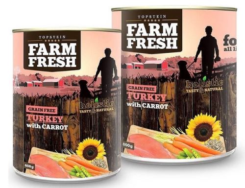 Topstein Farm Fresh Turkey with Carrots 800g