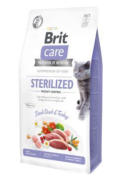 Brit Care Cat GF Sterilized Weight Control 2 balenia 7kg