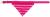 Nylonový obojok so šatkou XS 19-24 cm / 10 mm ružový