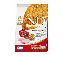 N & D Low Grain CAT Neutered Chicken & Pomegranate