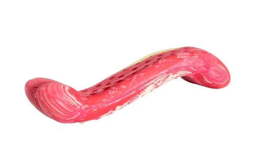 Antibakteriálne dentálna kosť s vôňou hovädzieho steaku HIP HOP prírodná guma