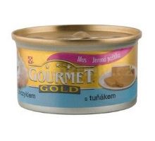 Gourmet Gold konzerva mačka jemná paštéta tuniak 85g