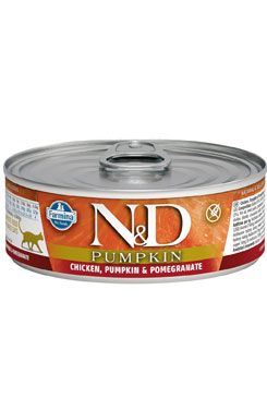 N & D CAT PUMPKIN Adult Chicken & Pomegranate 80g