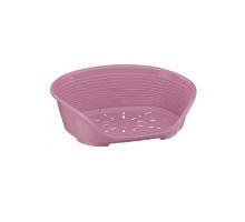 Pelech plast SIESTA DLX 6 ružový 70,5x52x23,5cm FP