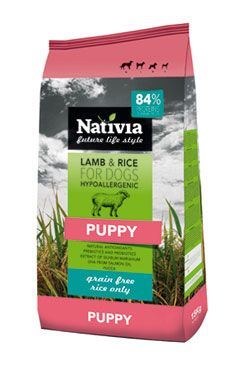Nativite Dog Puppy Lamb & Rice 15kg