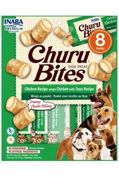 Chúru Dog Bites Chicken wraps Chicken+Tuna 8x12g