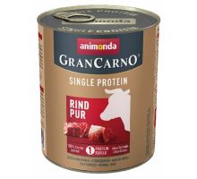 GranCarno Single Protein 800 g čisté hovädzie, konzerva pre psov