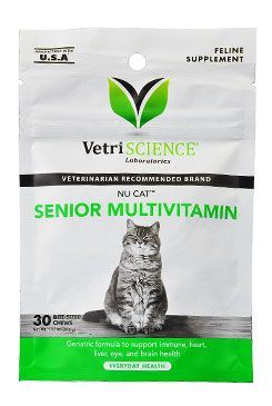 VetriScience Nu-Cat Senior potr.doplň st.mačky 37,5g