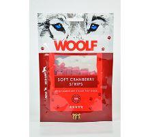 WOOLF pochúťka soft cranberry strips 100g
