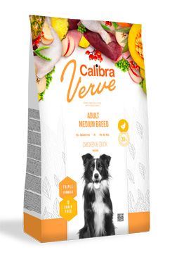 Calibra Dog Verve GF Adult Medium Chicken & Duck 2 balenia 12kg